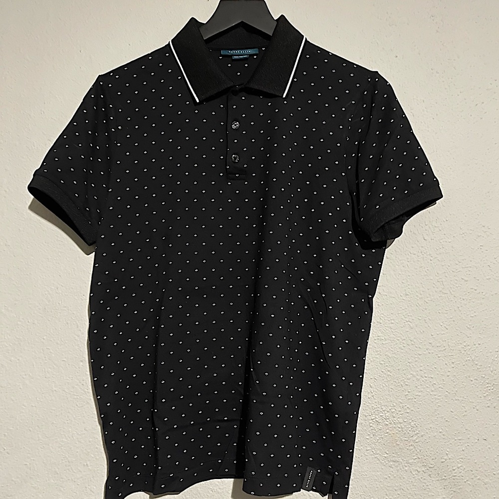 Perry Ellis Black Polo